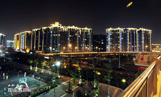 去年鹽城市區建設提升1388幢樓宇亮化